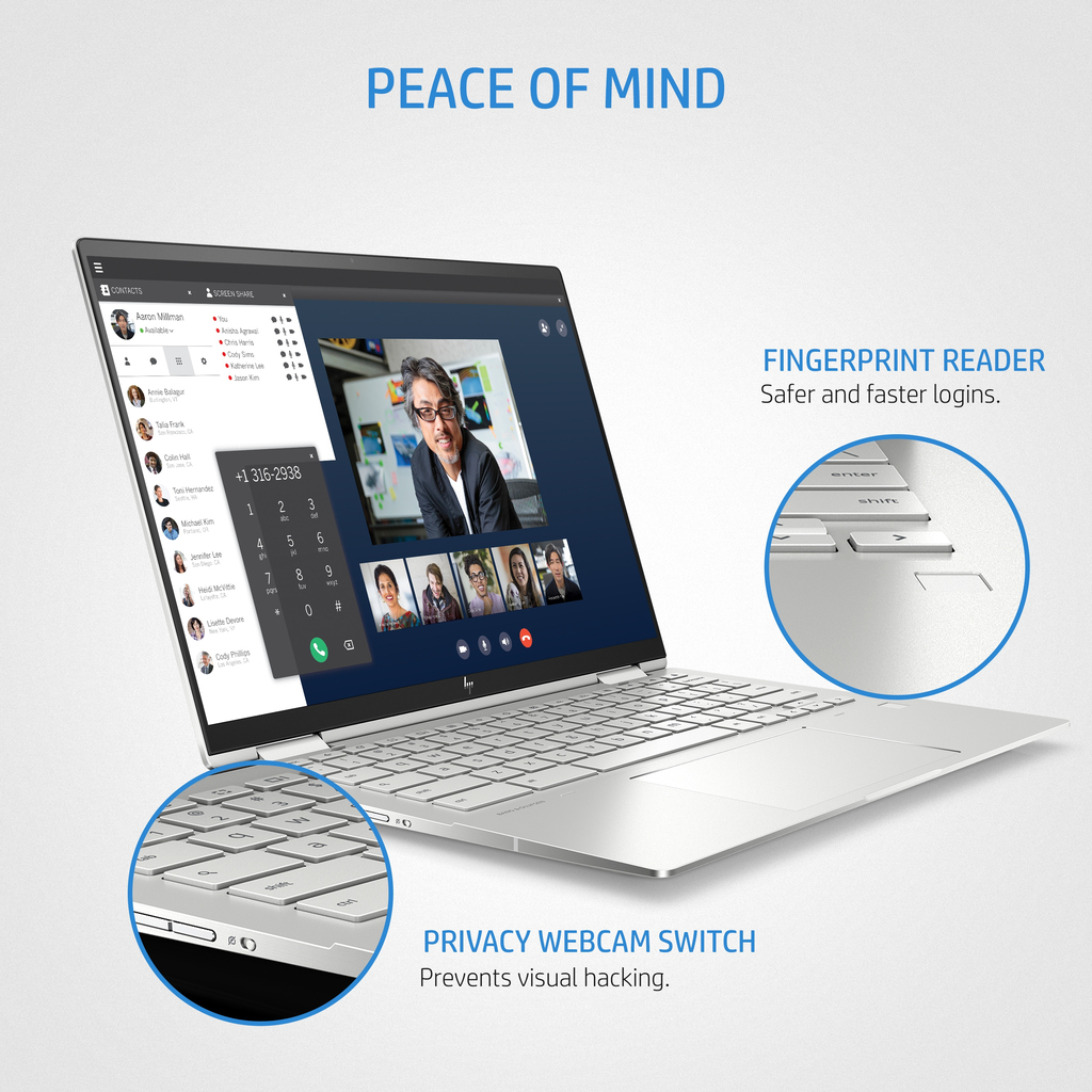 HP Chromebook Elite c1030 Intel® Core™ i5 i5-10310U 34.3 cm (13.5") Touchscreen WUXGA+ 8 GB DDR4-SDRAM 128 GB SSD Wi - Image 14