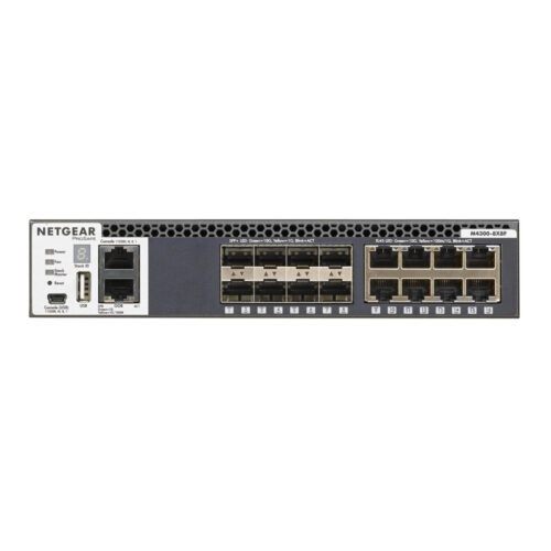 NETGEAR M4300-8X8F Managed L3 10G Ethernet (100/1000/10000) 1U Black - Image 4