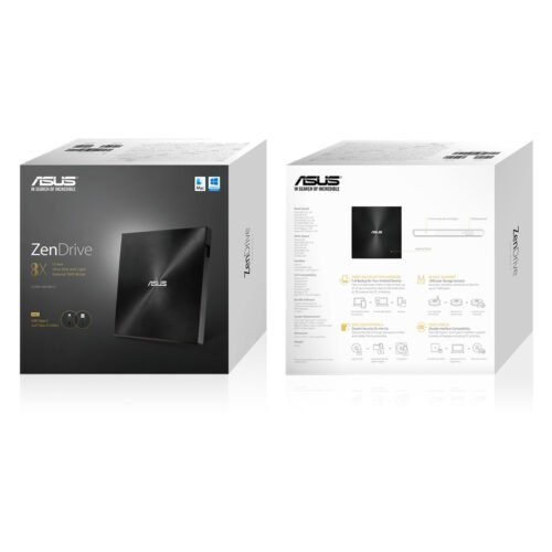 ASUS ZenDrive U9M optical disc drive DVD±RW Black - Image 6