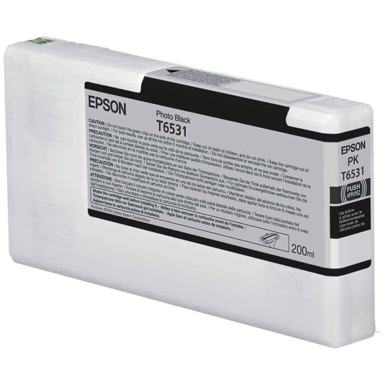 Epson T6531 Photo Black Ink Cartridge (200ml)