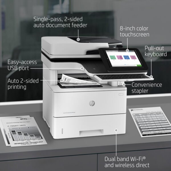 HP LaserJet Enterprise Flow MFP M528z - Image 8
