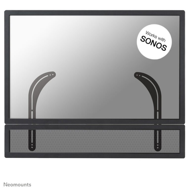 Neomounts NM-USP100BLACK Sonos soundbar holder - max 15 kg - screen installation