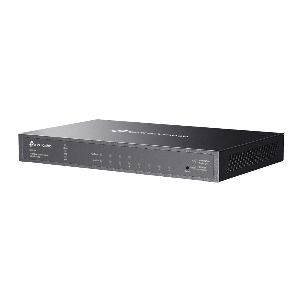 TP-Link Omada 8-Port Gigabit Smart Switch with 4-Port PoE+ - Image 3