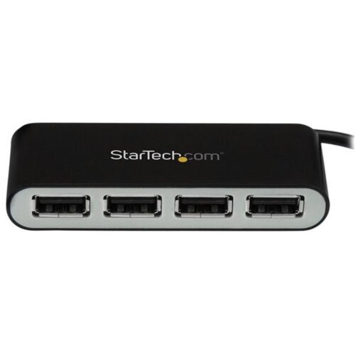 StarTech.com 4-Port Portable USB 2.0 Hub with Built-in Cable - Image 3