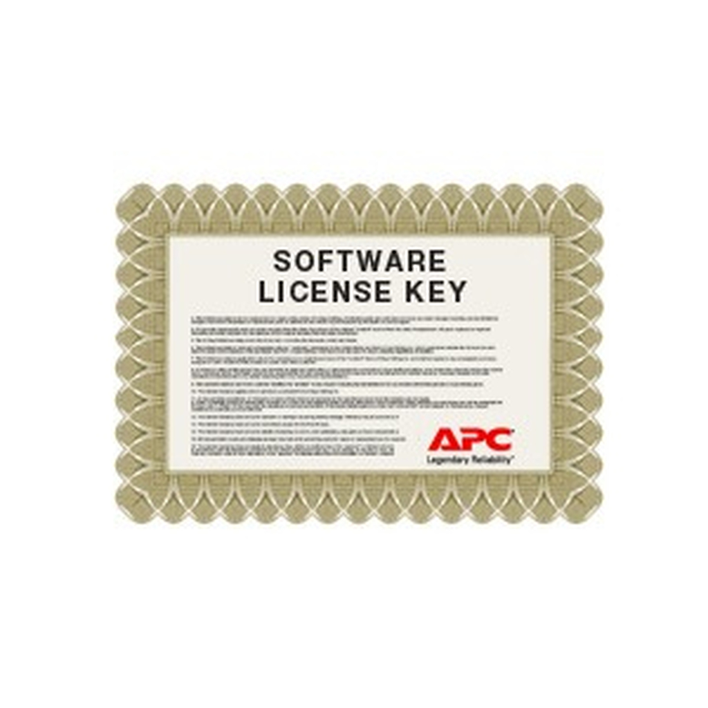 APC License, EcoStruxure IT Data Center Expert, paper, perpetual, 25 nodes