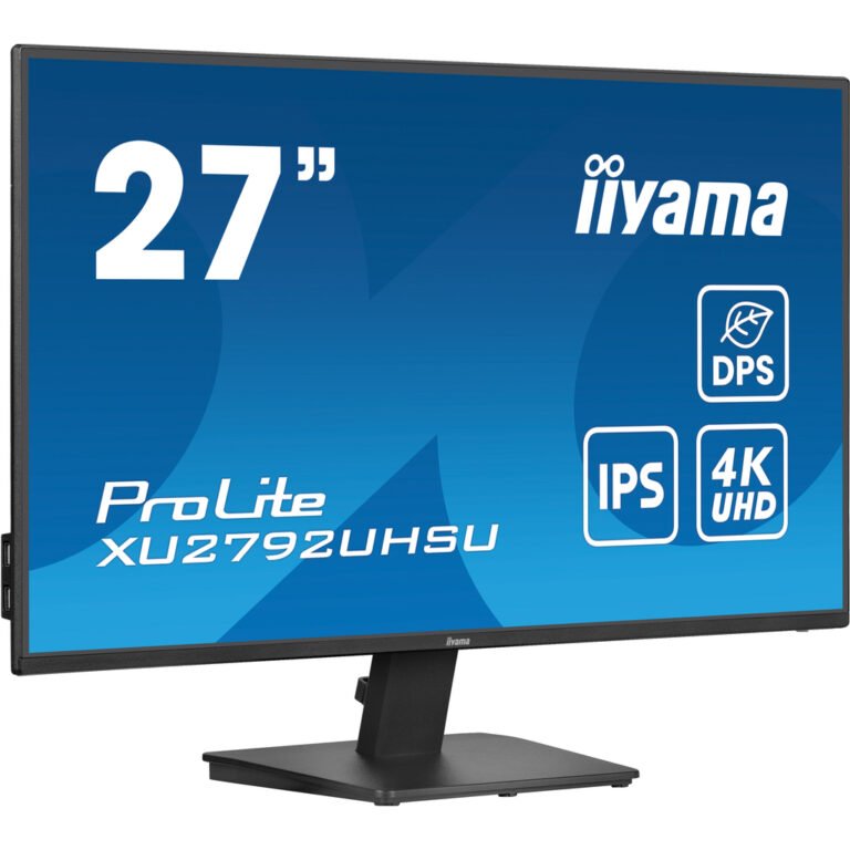 iiyama ProLite XU2792UHSU-B6 computer monitor 68.6 cm (27") 3840 x 2160 pixels 4K Ultra HD LED Black