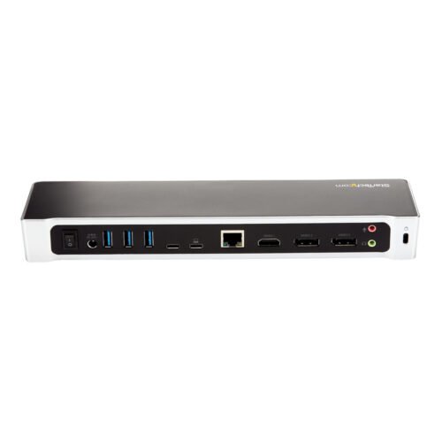 StarTech.com 4K USB-C Dock, Triple UHD 4K Monitor Docking Station, Mac & Windows, USB C to HDMI & DisplayPort, 100W Power Deliv - Image 7