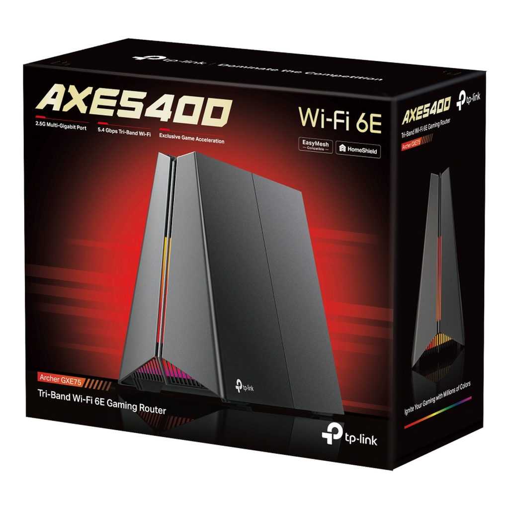 TP-Link Archer GXE75 wireless router 2.5 Gigabit Ethernet Tri-band (2.4 GHz / 5 GHz / 6 GHz) - Image 4