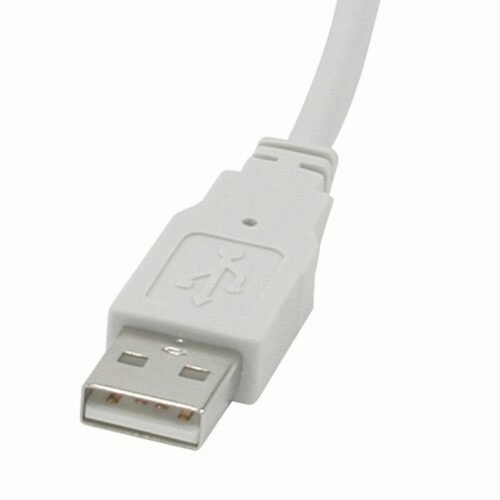 C2G 1m USB 2.0 A/B Cable USB cable USB A USB B White - Image 2