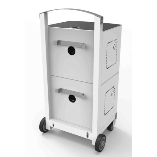 Compulocks CartiPad Duo Tablet / Laptop Charging Rolling Cart 32 Devices EU Power Plug - Image 4