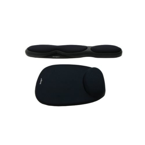 Kensington Foam Mouse Pad with Integrated Wrist Support - Black - Image 2