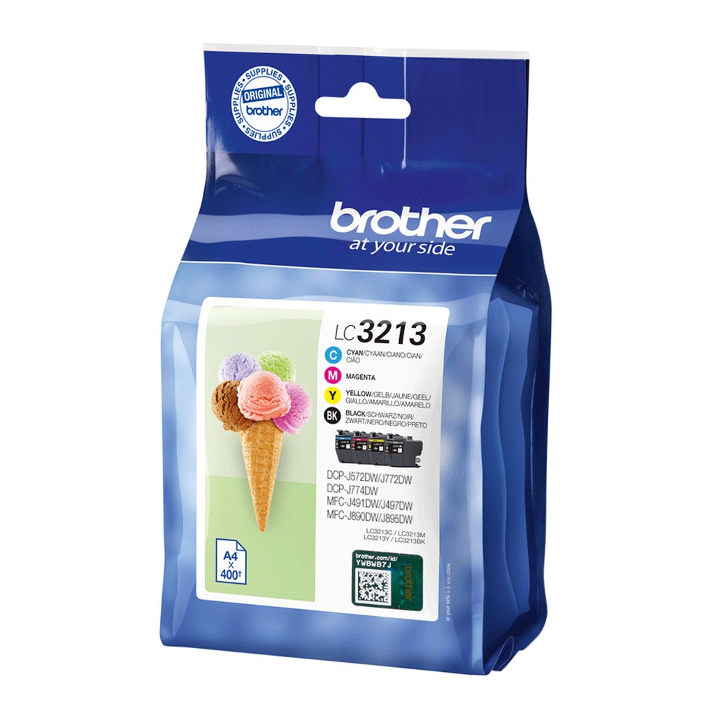 Brother LC3213VAL ink cartridge 4 pc(s) Original Black, Cyan, Magenta, Yellow - Image 2