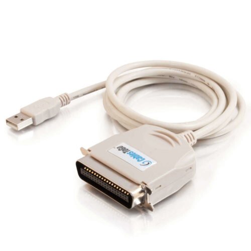 C2G 1.8m USB 1284 parallel cable Beige - Image 4