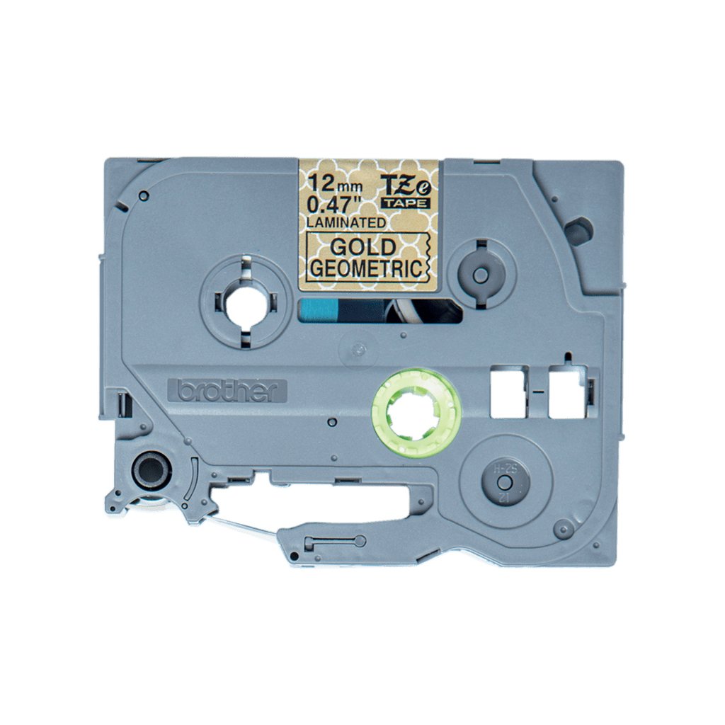 Brother TZE-MPGG31 label-making tape Black on gold - Image 2