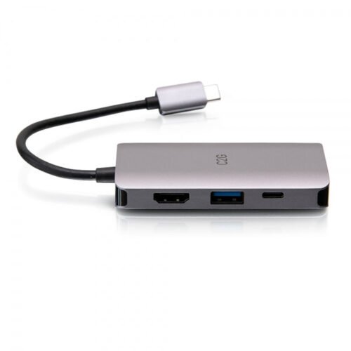 C2G USB-C 4-in-1 Mini Dock with HDMI, USB-A, Ethernet, and USB-C Power Delivery up to 100W - 4K 30Hz - Image 4