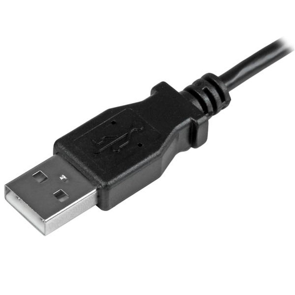 StarTech.com Micro-USB Charge-and-Sync Cable M/M - Left-Angle Micro-USB - 30/24 AWG - 1 m (3 ft.) - Image 3
