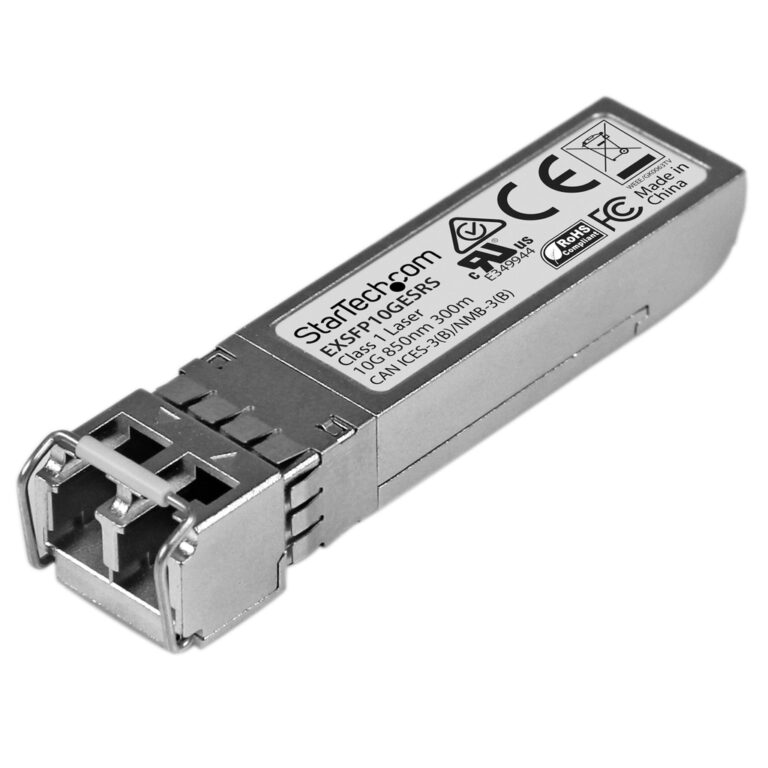StarTech.com Juniper EX-SFP-10GE-SR Compatible SFP+ Transceiver Module - 10GBASE-SR~Juniper EX-SFP-10GE-SR Compatible SFP+ Modu