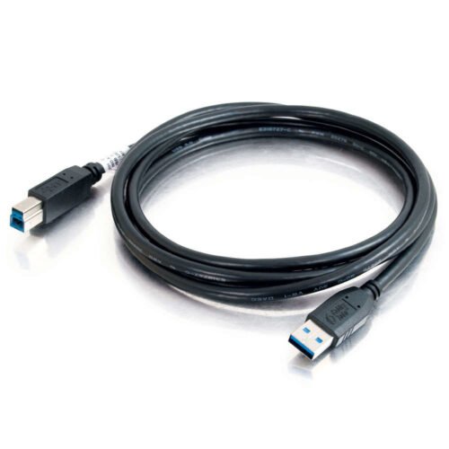 C2G 2m USB 3.0 USB cable USB 3.2 Gen 1 (3.1 Gen 1) USB A USB B Black - Image 4