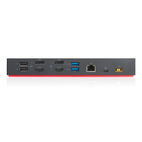 Lenovo 40AF0135UK laptop dock/port replicator Wired USB 3.2 Gen 1 (3.1 Gen 1) Type-C Black - Image 7