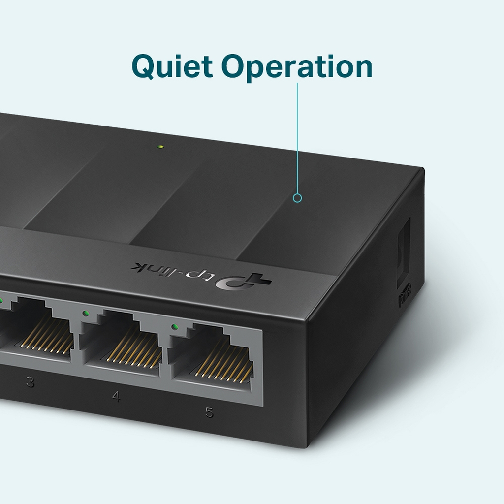 TP-Link LS1005G network switch Unmanaged Gigabit Ethernet (10/100/1000) Black - Image 4
