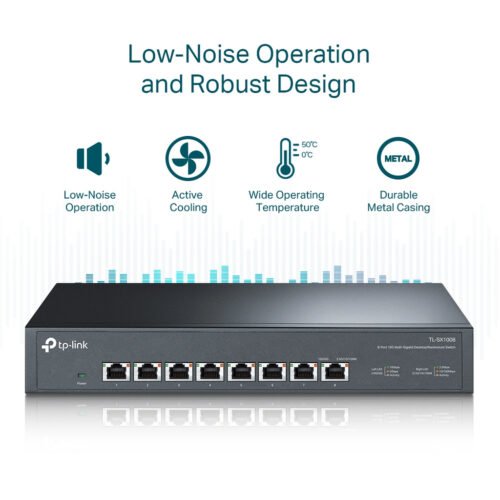 TP-Link 8-Port 10G Desktop/Rackmount Switch - Image 7