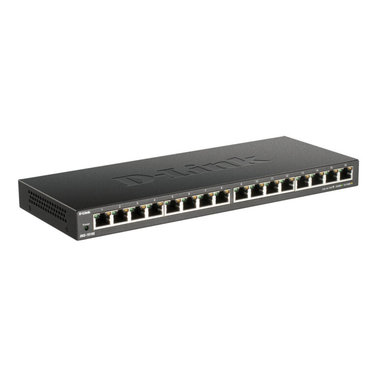 D-Link 16-Port Unmanaged Gigabit Ethernet Switch