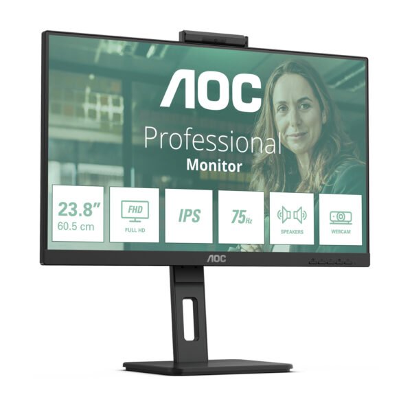 AOC 24P3QW computer monitor 60.5 cm (23.8") 1920 x 1080 pixels Full HD Black - Image 17