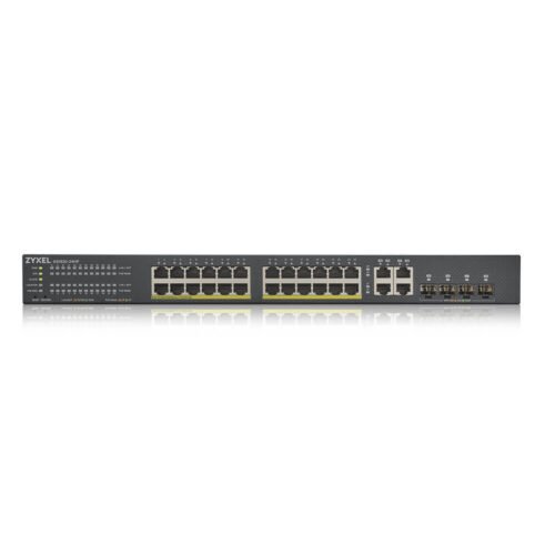 Zyxel GS1920-24HPv2 Managed L2/L3/L4 Gigabit Ethernet (10/100/1000) Power over Ethernet (PoE) Black - Image 2