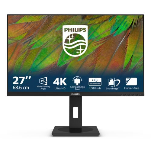 Philips 3000 series 27B1N3800/00 LED display 68.6 cm (27") 3840 x 2160 pixels 4K Ultra HD LCD Black - Image 3
