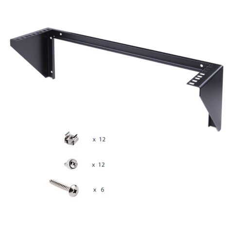 StarTech.com 3U 19” Wall Mount Vertical Rack Bracket, Wall Mount Patch Panel Bracket for Data/AV/IT/Computer Equipment, 3U Ra - Image 8