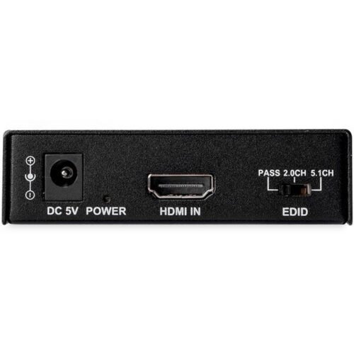 StarTech.com 4K HDMI Audio Extractor with 4K 60Hz Support - Image 2