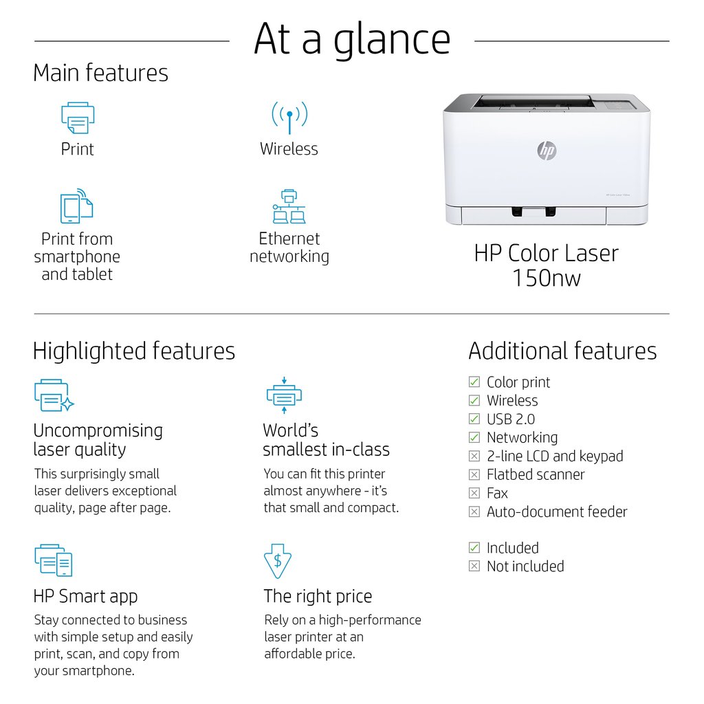 HP Color Laser 150nw - Image 25