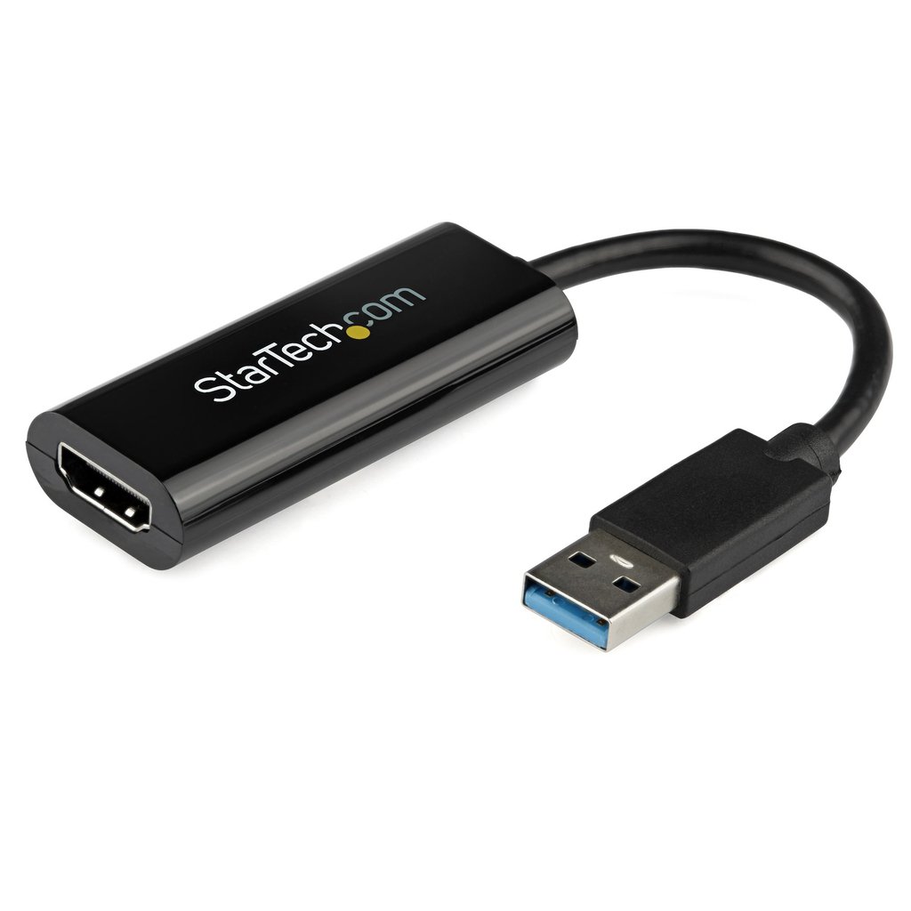 StarTech.com USB 3.0 to HDMI Adapter, USB to HDMI Monitor Converter for Windows, 1080P (no support for macOS/ChromeOS/Linux) -