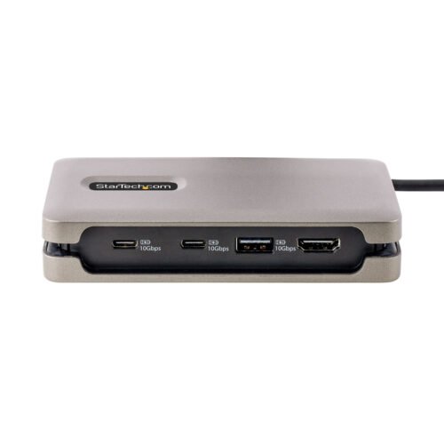 StarTech.com USB-C Multiport Adapter, 4K 60Hz HDMI 2.0b, HDR, USB 3.2 Gen 2 10Gbps Hub (2xUSB-C, 1xUSB-A), 100W PD Pass-Through - Image 5