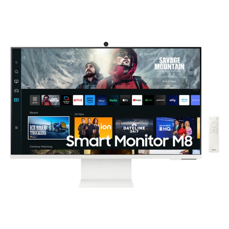 Samsung LS32CM801UUXXU computer monitor 81.3 cm (32") 3840 x 2160 pixels 4K Ultra HD LED White