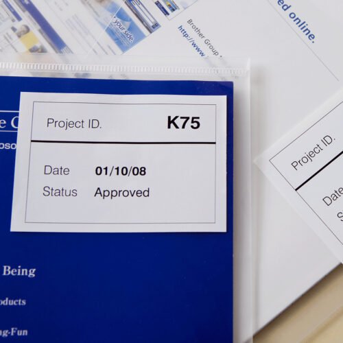 Brother White Removable Paper Tape - Image 2