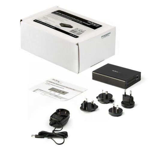 StarTech.com 10GbE Fiber Ethernet Media Converter for 1/2.5/5/10Gbps Network NBASE-T SFP to RJ45 Multigigabit Singlemode/Multim - Image 8