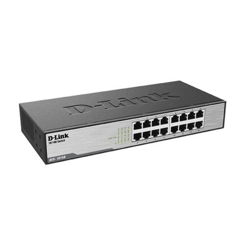 D-Link 16-Port Fast Ethernet Unmanaged Desktop Switch - Image 2
