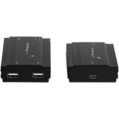 StarTech.com 4-Port USB 2.0 Extender Hub over Single CAT5e/CAT6 Ethernet Cable (RJ45) - 330ft (100m) - USB Extender Hub Adapter - Image 5