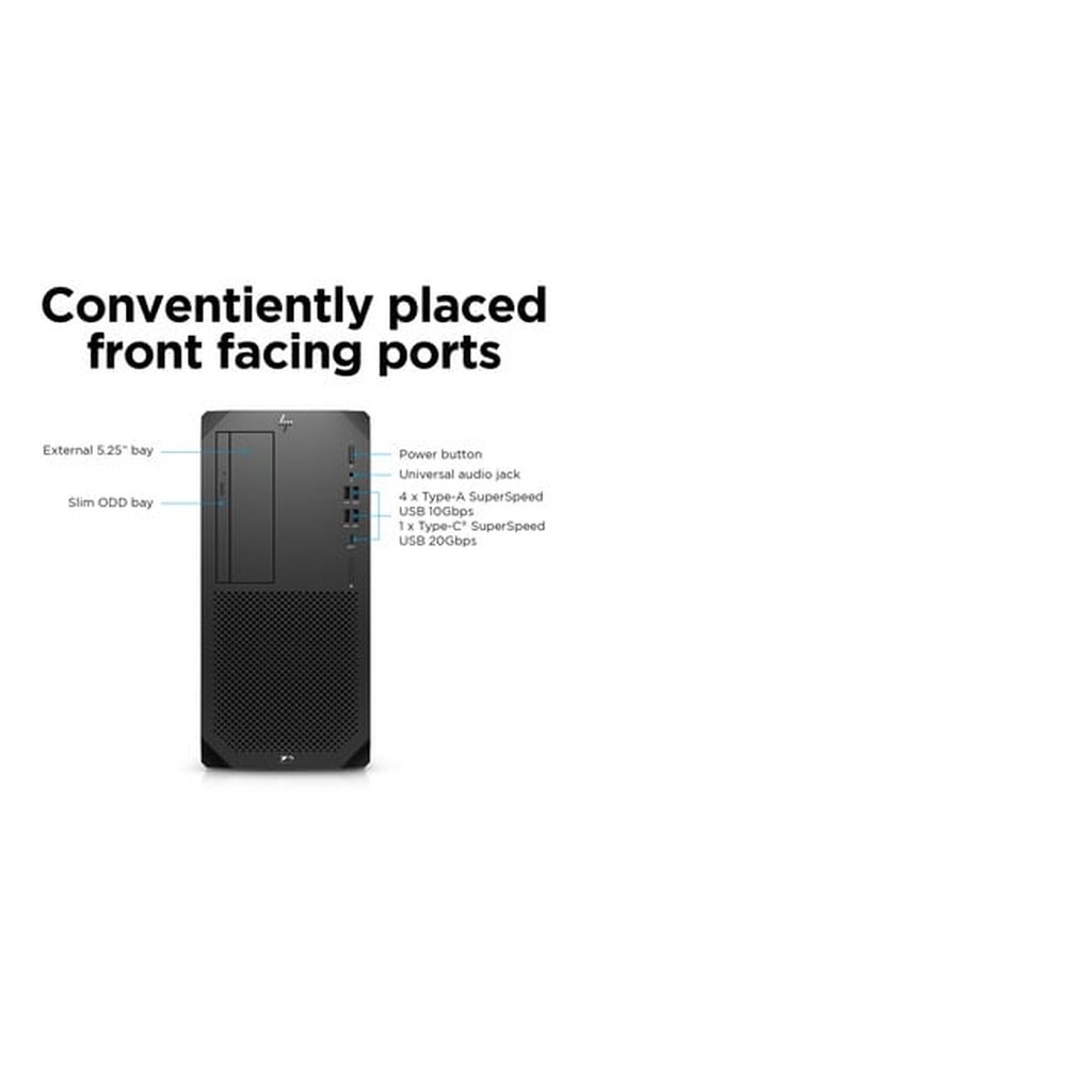 HP Z2 Tower G9 Intel® Core™ i7 i7-12700K 16 GB DDR5-SDRAM 512 GB SSD Windows 11 Pro Workstation Black - Image 16