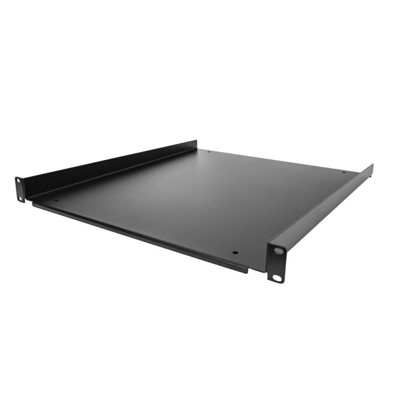 StarTech.com 1U Server Rack Shelf - Universal Rack Mount Cantilever Shelf for 19" Network Equipment Rack & Cabinet - Durable De