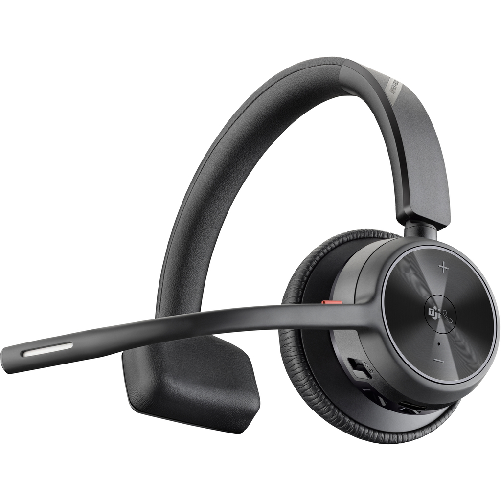 POLY Voyager 4310 Microsoft Teams Certified Headset +BT700 dongle +Charging Stand - Image 6