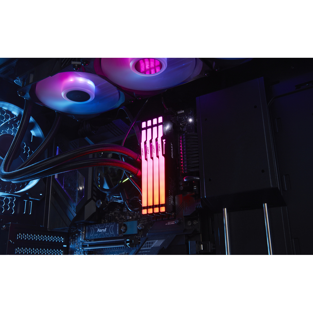 Kingston Technology FURY Beast 64GB 6400MT/s DDR5 CL32 DIMM (Kit of 2) RGB XMP - Image 10