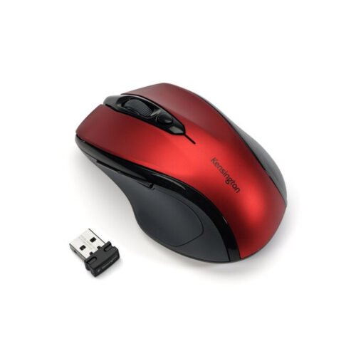 Kensington Pro Fit Wireless Mouse - Mid Size - Ruby Red - Image 2
