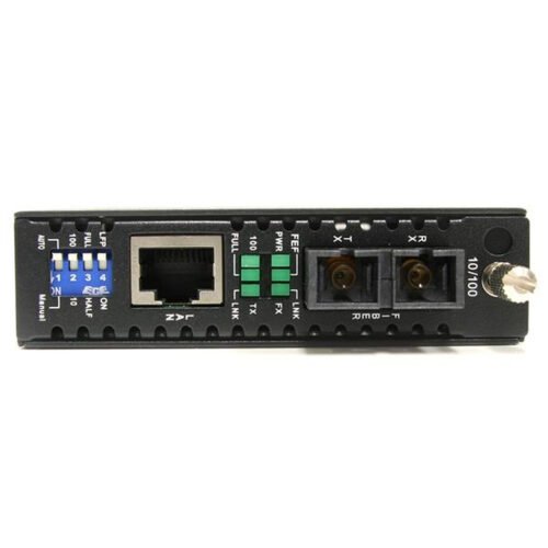 StarTech.com 10/100 Mbps Single Mode Fiber Media Converter SC 30 km - Image 2