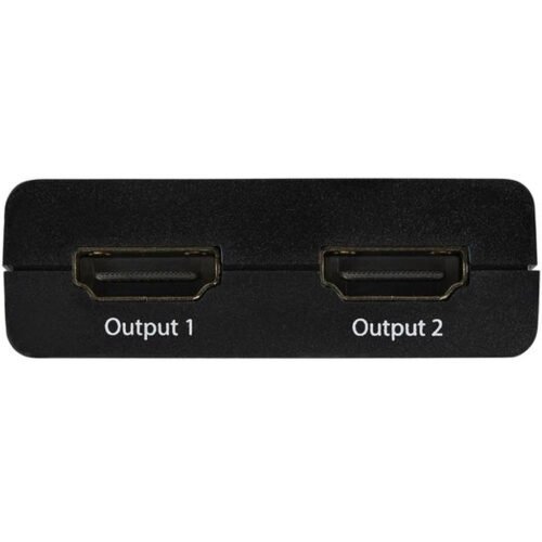 StarTech.com 4K HDMI 2-Port Video Splitter – 1x2 HDMI Splitter – Powered by USB or Power Adapter – 4K 30Hz - Image 4