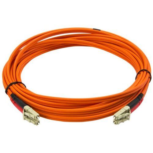 StarTech.com 5m Fiber Optic Cable - Multimode Duplex 50/125 - LSZH Fiber Jumper Cord - LC/LC - Image 3