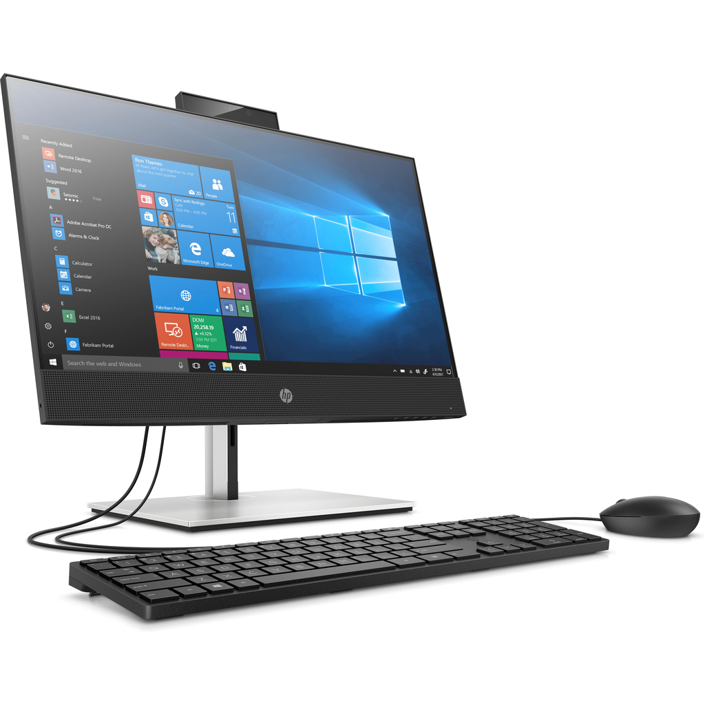 HP ProOne 440 G6 Intel® Core™ i5 i5-10500T 60.5 cm (23.8") 1920 x 1080 pixels Touchscreen All-in-One PC 16 GB DDR4-S - Image 3