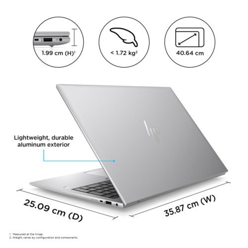 HP ZBook Firefly 16 G10 Intel® Core™ i7 i7-1355U Mobile workstation 40.6 cm (16") WUXGA 16 GB DDR5-SDRAM 512 GB SSD - Image 8
