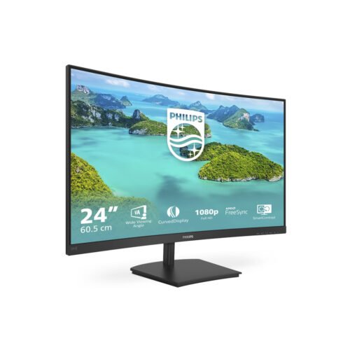 Philips E Line 241E1SCA/00 computer monitor 59.9 cm (23.6") 1920 x 1080 pixels Full HD LCD Black - Image 11